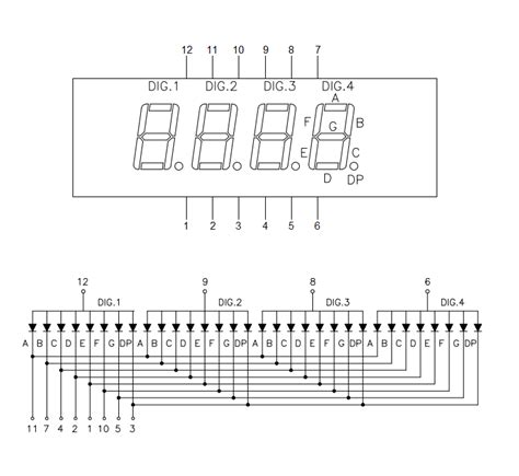 display 7 segmentos 4 dígitos datasheet|MULTIPLEXAR DISPLAY 7 SEGMENTOS: 4 .